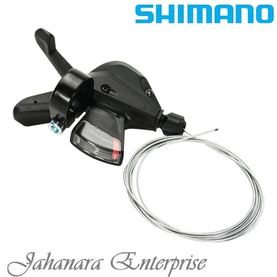 Picture of Shimano SL-M310 3x8-Speed Bike Shifters Left & Right Pair - High-Quality Bicycle Gear Levers