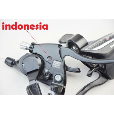 Picture of SHIMANO ST-EF65 3×8 Speed MTB Bike Bicycle Shifter&Brake Set Lever Black w/cable ( Made In Indonesia )