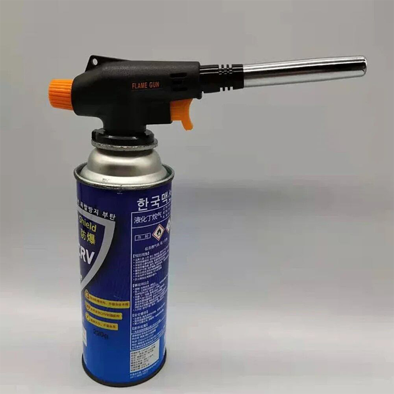 Picture of Auto Welding Gas Burner Flame Torch Gas Torch Ignition BBQ Cooking Camping Ignition Flamethrower Outdoor Camping Tool
