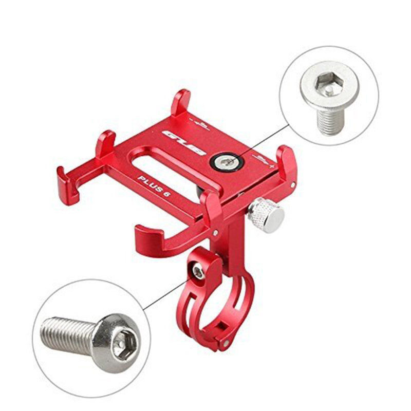 Picture of Motorcycle Raider Mobile Phone Holder Aluminum Alloy Bike Mobile Phone Holder Adjustable  Bike Accessories