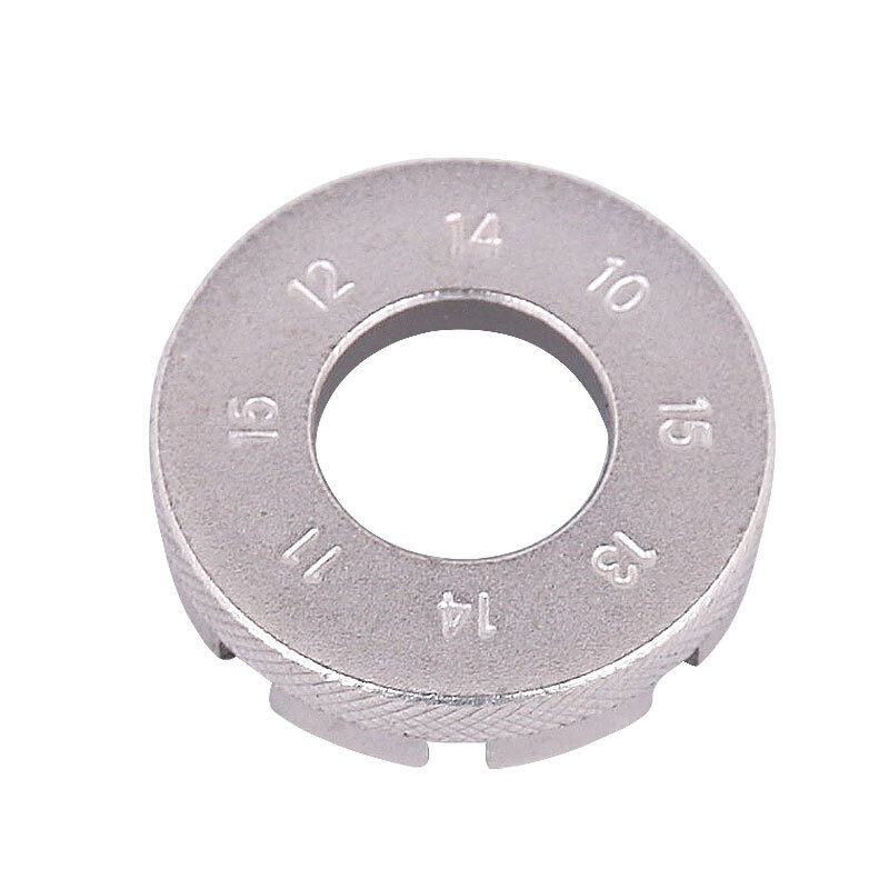 Picture of 1PCS Bicycle Spoke Nipple Wrench Bike 8 Way Spoke Nipple Key Wheel Rim Wrench Stainless Steel Repair Tool Key Bike Accessory