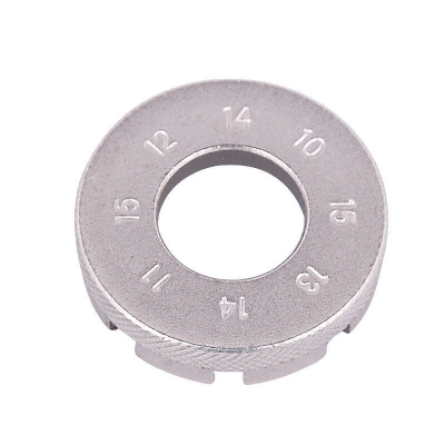 Picture of 1PCS Bicycle Spoke Nipple Wrench Bike 8 Way Spoke Nipple Key Wheel Rim Wrench Stainless Steel Repair Tool Key Bike Accessory