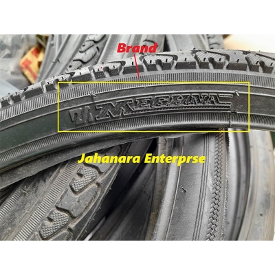 Picture of 28X1.5/8*1.3/8 Racing Tyre Bicycle Small Pattern Mountain Road Bike Tire 28*1.5/8-1.3/8  (37-622) 1pc