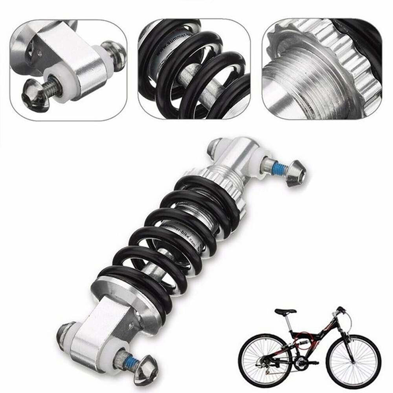 Picture of 2 pc Durable Rear Shocks 500lbs-1500lbs Suspension Spring Shock Absorber Easy to Install Cycling 100-150mm Bike Accessories