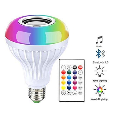 Picture of Taiwan Remote Controlled Bluetooth Devices music bulb lamp, Led Music BulbWith Bluetooth Speaker