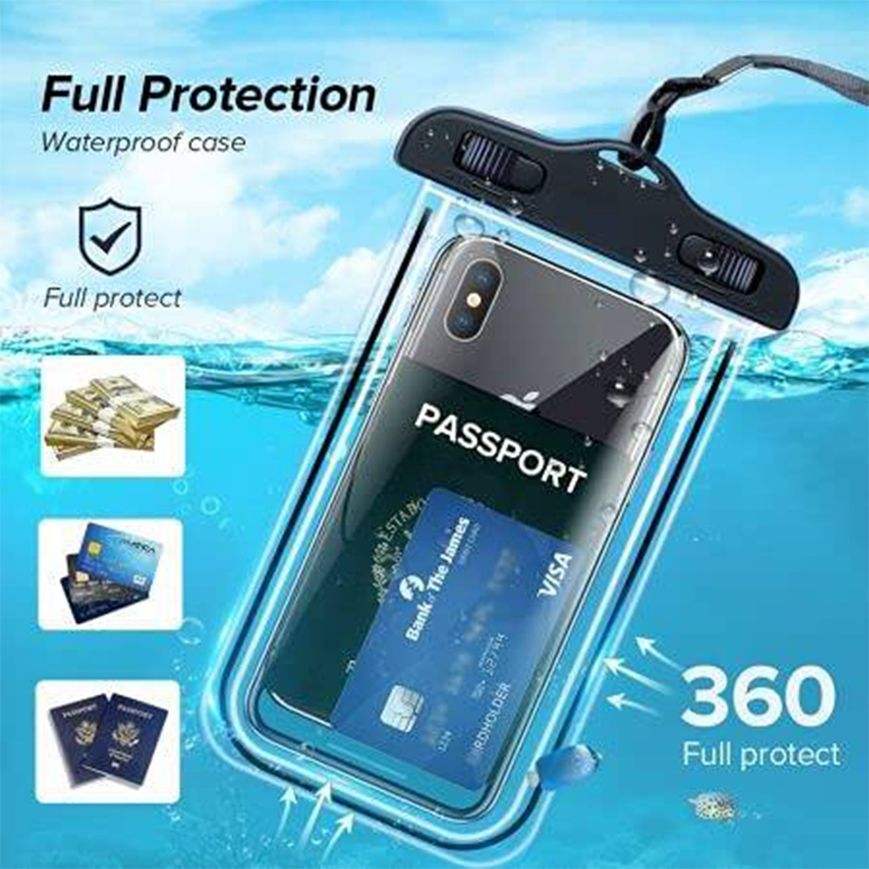 Picture of Waterproof Mobile Bag Protection for Virus Dust Rain Universal Smartphone for Rain