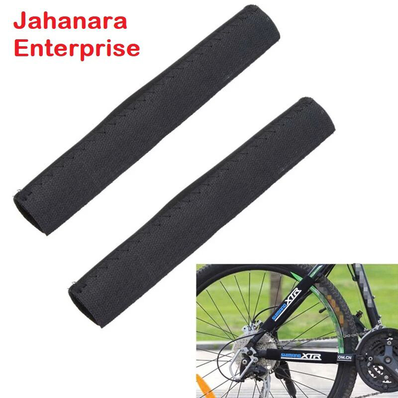 Picture of 1Pair Mountain Bike Front Fork Protective Pad Frame Wrap Cover Guard Protector Protector Cycling Bicycle Accessories