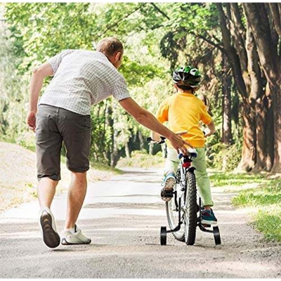 Picture of Cycle Side Supporter Wheel Training Wheels Adjustable Side Support Wheel Set for 12 to 20 inch Bicycle