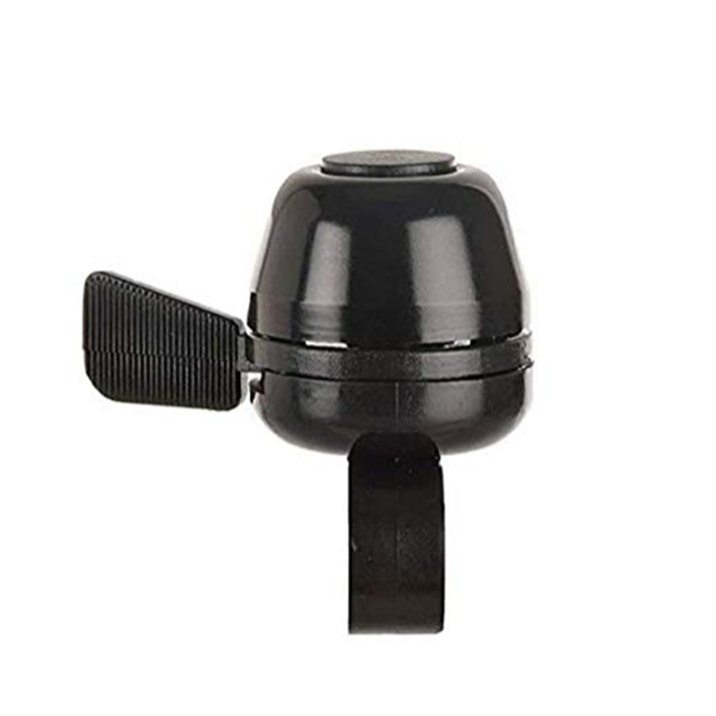 Picture of Cool & Stylish 4 PCS Front & Rear Cycle Reflector Light with Cycle Bell All Black Aluminium Stylish Unisex