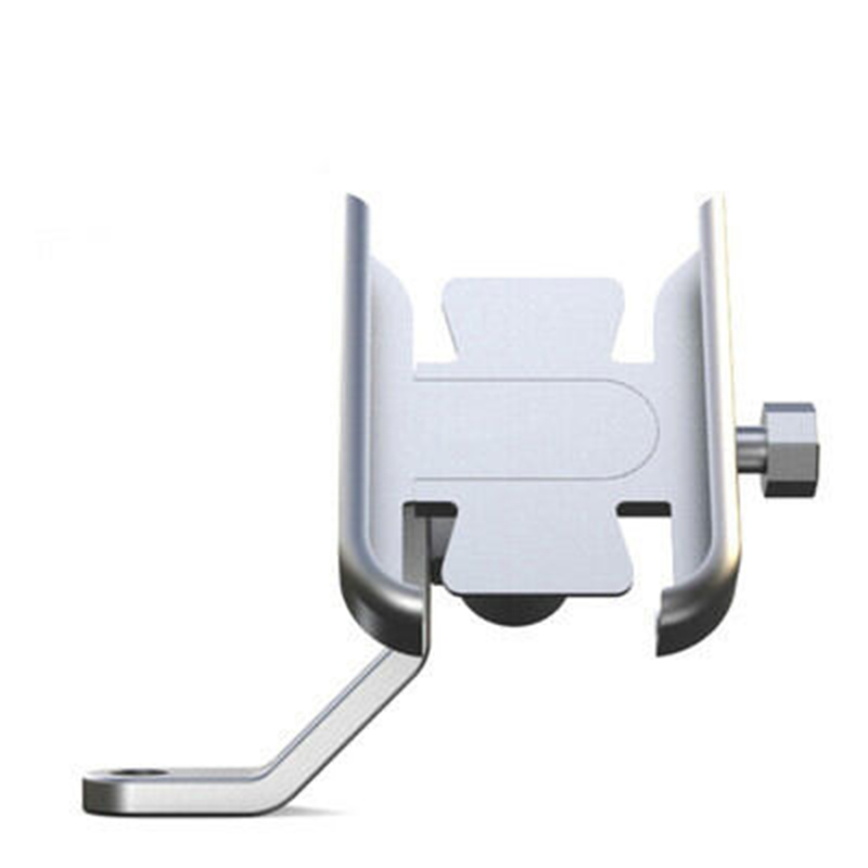 Picture of Universal Metal Bike Phone Rack Aluminum Alloy Bicycle Mobile Phone Holder Motorcycle Bike Handlebar & Looking Glass Mount