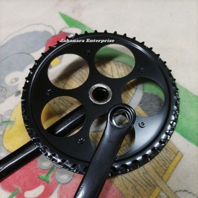 Picture of Cycle Crankset- Cotter Pin less Bicycle Crankset (Black) - সাইকেল