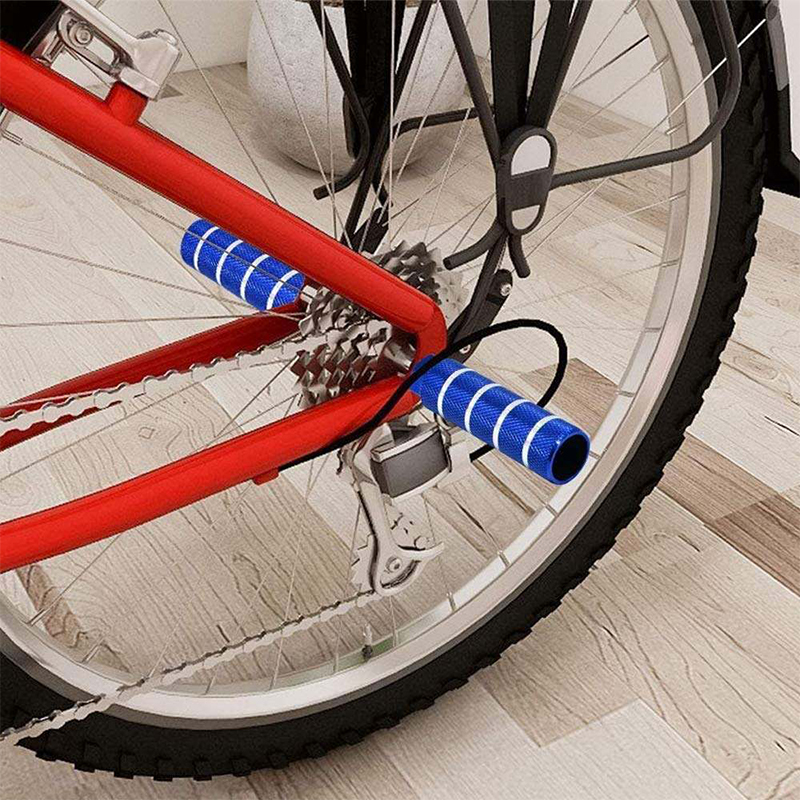 Picture of Aluminum Alloy Anti-Skid BMX Bike Foot Pegs, 2-Pack, New, High-Quality Cycling Accessories