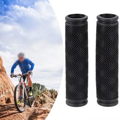 Picture of Non Slip Rubber Bicycle Handle Grip MTB