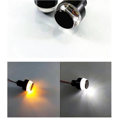 Picture of 2Pcs New Motorcycle LED Modified Turn Signal Motorcycle Hand Lamp Light Mountain Bike Signal Light Handlebar Light