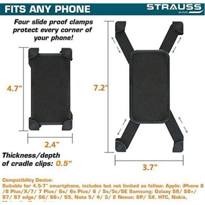 Picture of Bicycle Speedometer + Mobile Holder, Combo offer 2 Items Bicycle Accessories