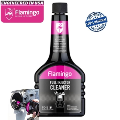 Picture of Flamingo Fuel Injector Cleaner For Motorcycle & Car Bike 250ml (F045) Fuel Gasoline Injector Cleaner Car System Petrol Saver Oil Additive Restore Peak Performance 7.25OZ
