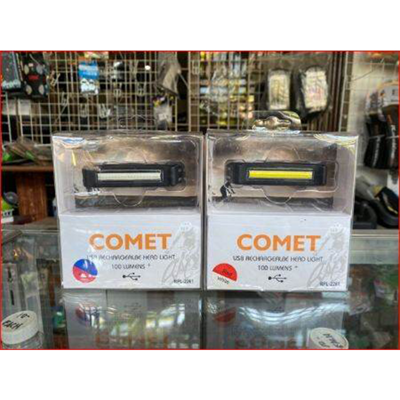 Picture of Comet USB Rechargeable Led Light RPL-2261 *Front or Tail Light* #Bike Light #Bicycle Light 100 Lumens Bright Light