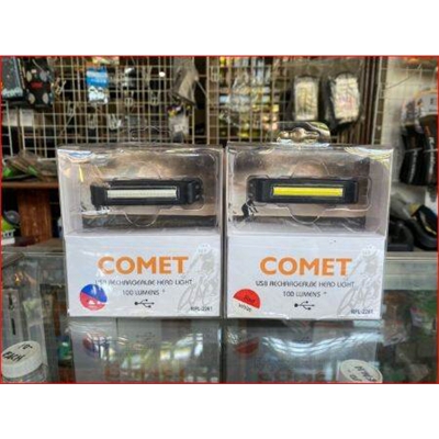 Picture of Comet USB Rechargeable Led Light RPL-2261 *Front or Tail Light* #Bike Light #Bicycle Light 100 Lumens Bright Light