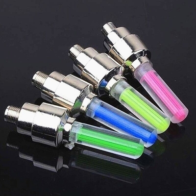 Picture of Bike Motorcycle Cycling LED 1 Pair Rainbow RGB Color Bike Wheel Tire Light