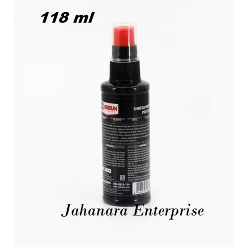 Picture of Car & Motorcycle Shine Polish Exterior Vehicle Care | Polishes and Waxes | High Gloss & Sunscreen Formulation Shines and Protects Protectant 118ML