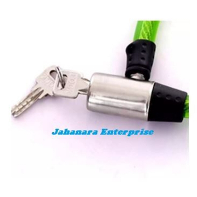 Picture of Multi Purpose Safety Cable Lock for Bicycles Helmet Luggage