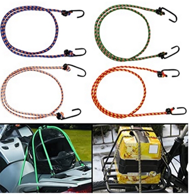 Picture of High Strength Motorcycle Saddles Belt Elastic Bungee, Shock Cord Cables, Luggage Tying Rope with Hooks