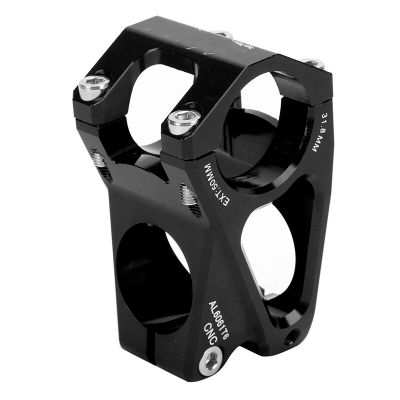 Picture of WAKE Mountain Bike Handlebar Stem 31.8mm 50mm MTB Bicycle Bike Stem Black