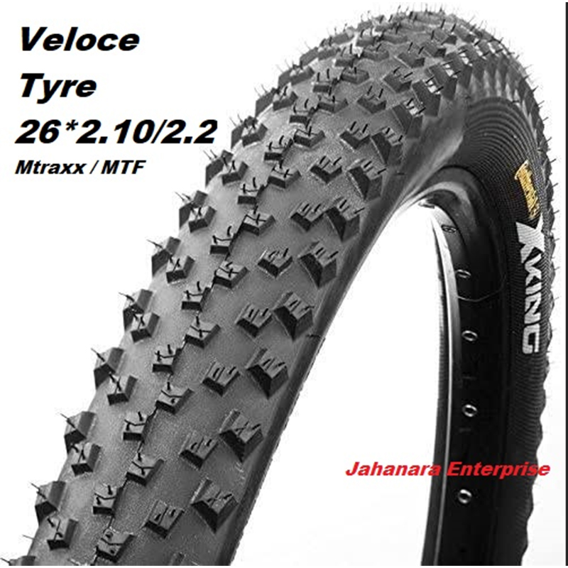 Picture of Veloce MTRAXX/MTF Mountain Bike Tire 26" x 2.10/2.2 - High-Performance, Durable Cycling Tread