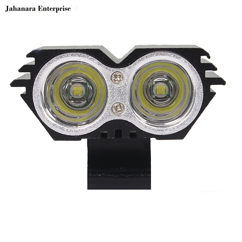 Picture of 2 LED Owl Eye Waterproof CREE LED Fog Light with High Beam/Low Beam Function for Bike/Motorcycle and Cars (20W, Black, 1 PC)