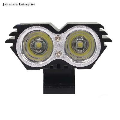 Picture of 2 LED Owl Eye Waterproof CREE LED Fog Light with High Beam/Low Beam Function for Bike/Motorcycle and Cars (20W, Black, 1 PC)