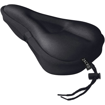 Picture of Gel Bike Seat Cover- Extra Soft Gel Bicycle Seat - Bike Saddle Cushion with Water&Dust Resistant Cover
