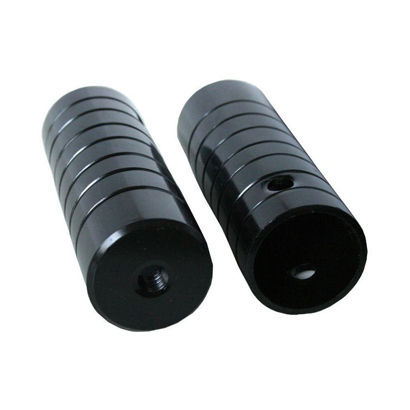 Picture of 2x BMX Steel Foot PEGS to suit 14mm Axles 38mm x 110mm PAIR BLACK Bicycle Footpegs Bicycle Accessories 2 pcs