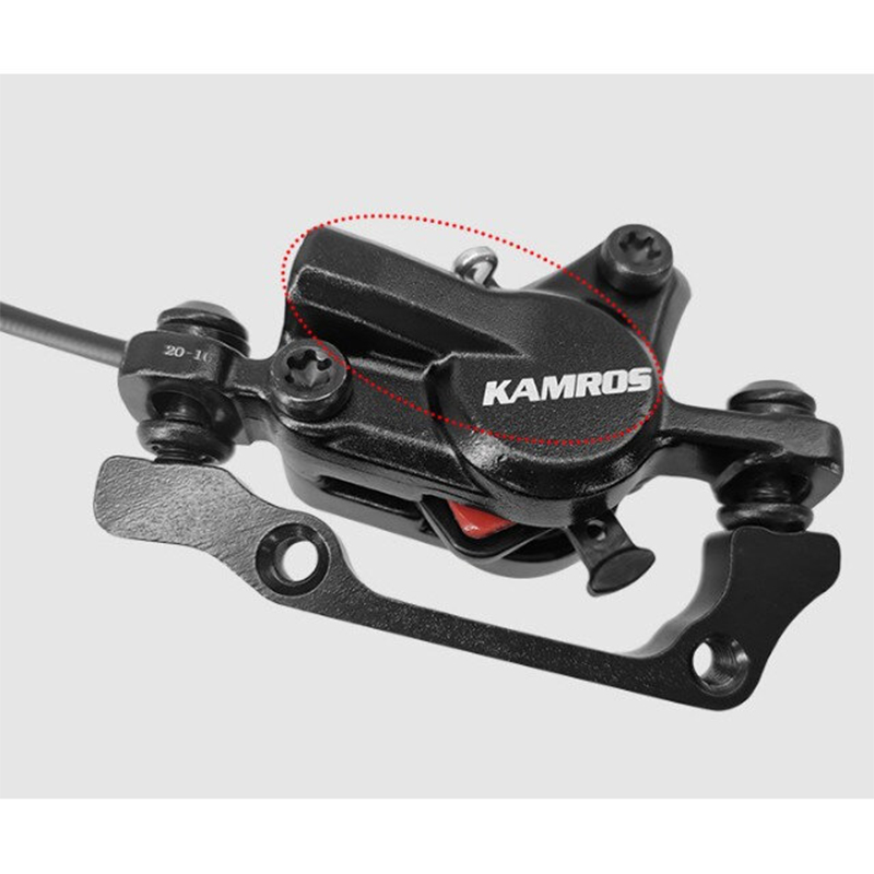 Picture of Kamros Hydraulic Brakes with Rotor Set FRONT & REAR Full set 2pc Disc Free