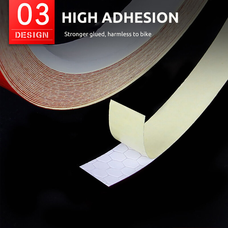 Picture of Bicycle Rim Styling Reflective Fluorescent Stripe Tape Body & Rim Wheel Stripe Tape Stickers 4Pcs