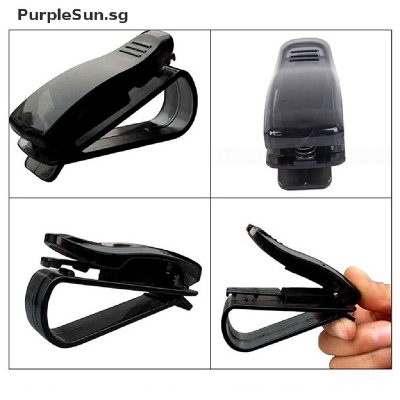 Picture of Car Accessories Sun Visor Sunglass Eyeglasses Glasses Card Pen Abs Holder 1pc