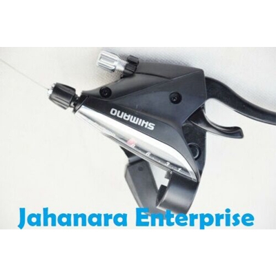 Picture of SHIMANO ST-EF65 3×8 Speed MTB Bike Bicycle Shifter&Brake Set Lever Black w/cable ( Made In Indonesia )