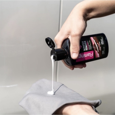 Picture of FLAMINGO Scratch Remover & Plastic Restorer Car Polish(300ml) - Remove light scratches, swirls and haze