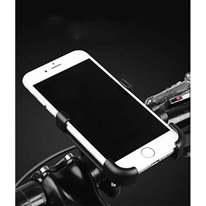 Picture of Universal Metal Bike Phone Rack Aluminum Alloy Bicycle Mobile Phone Holder Motorcycle Bike Handlebar Clamping