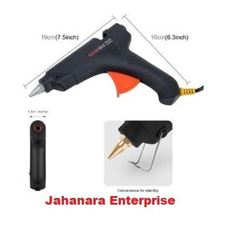Picture of Glue Gun With 5 Glue Stick Combo Pack 100W Hot Melt , 100 Watt Glue Gun For Diy Art Crafts, Joint Repair - Soldering Iron