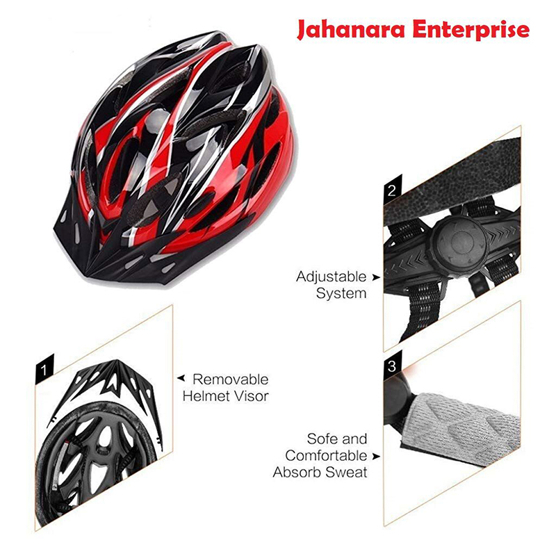 Picture of Bicycle Helmet with Adjustable Lightweight Mountain Bike Racing Helmet for Men and Women