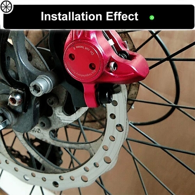 Picture of Bicycle Disc Brake Rotor without Bolts, Bicycle Brakes Stainless Steel, Opposite Hole Distance 44mm, fit Mountain160mm Bicycle Accessories 1 pc - সাইকেল - সাইকেল