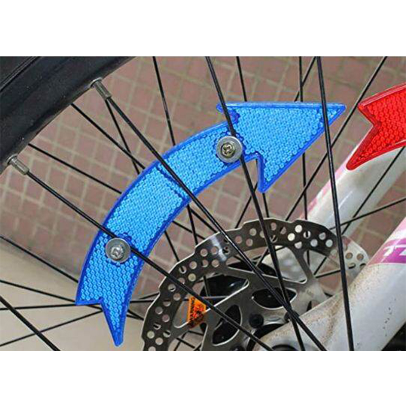 Picture of Bicycle Wheel Light Arrow Shape Waterproof Bike Wheel Light Bike Spoke Light 2 pcs