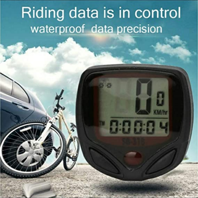 Picture of Water Proof LCD Stopwatch, Cycling Speedometer, Computer Speed Bicycle Meter Odometer