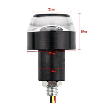 Picture of 2Pcs New Motorcycle LED Modified Turn Signal Motorcycle Hand Lamp Light Mountain Bike Signal Light Handlebar Light