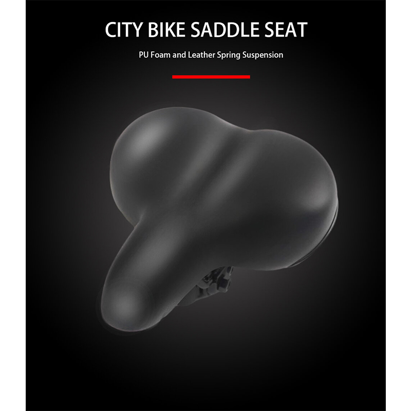 Picture of Bicycle Saddle Comfortable Sporty Soft Wide Big Bum Road Bike Gel Saddles Breathable MTB Mountain Bike Seat Bicycle Accessories