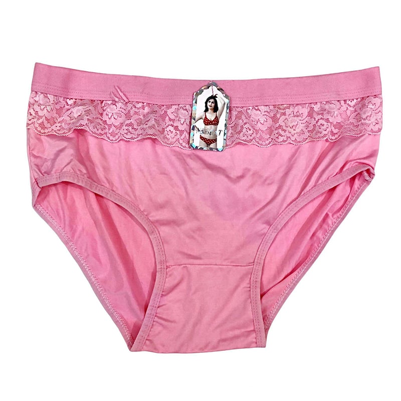 Picture of Soft Satin Comfortable Streachable Multicolor Bra and Panty Set for Woman - ( 4 Set ) - Multicolor - Int:32