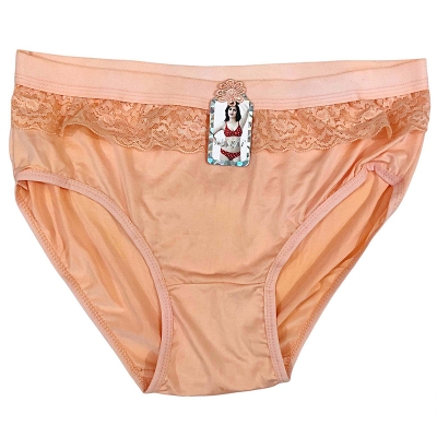 Picture of Soft Satin Comfortable Streachable Multicolor Bra and Panty Set for Woman - ( 4 Set ) - Multicolor - Int:40