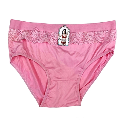 Picture of Soft Satin Comfortable Streachable Multicolor Bra and Panty Set for Woman - ( 4 Set ) - Multicolor - Int:40
