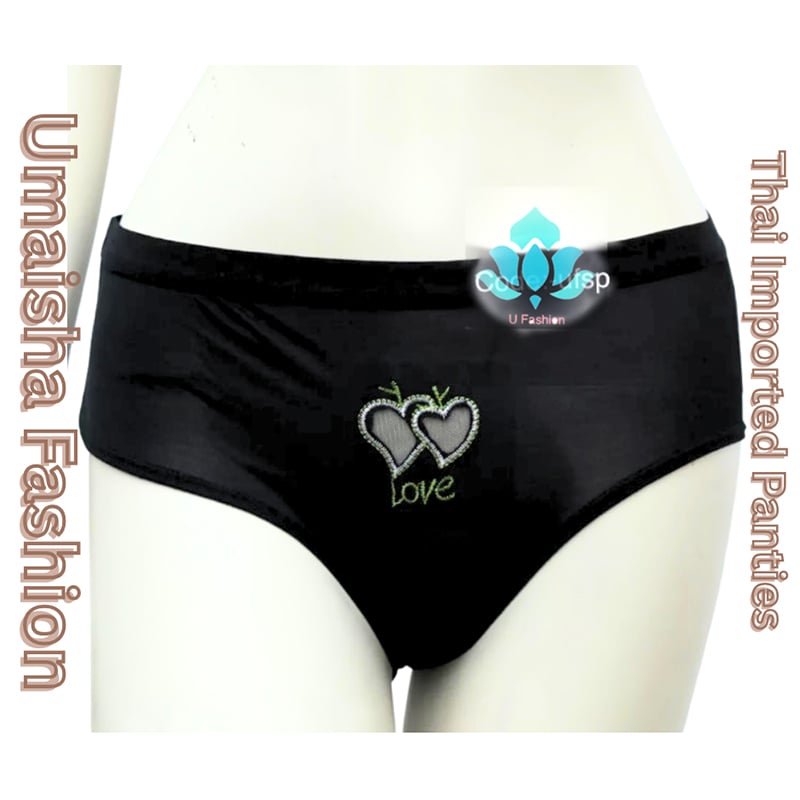 Picture of Soft Stretchable love panty For Ladies - Penty - Multicolor - Waist:28
