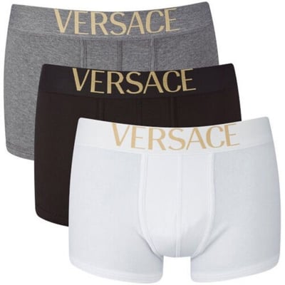 Picture of Versace Boxer Underwear For Men (3Pcs) - Multicolor - Waist:28